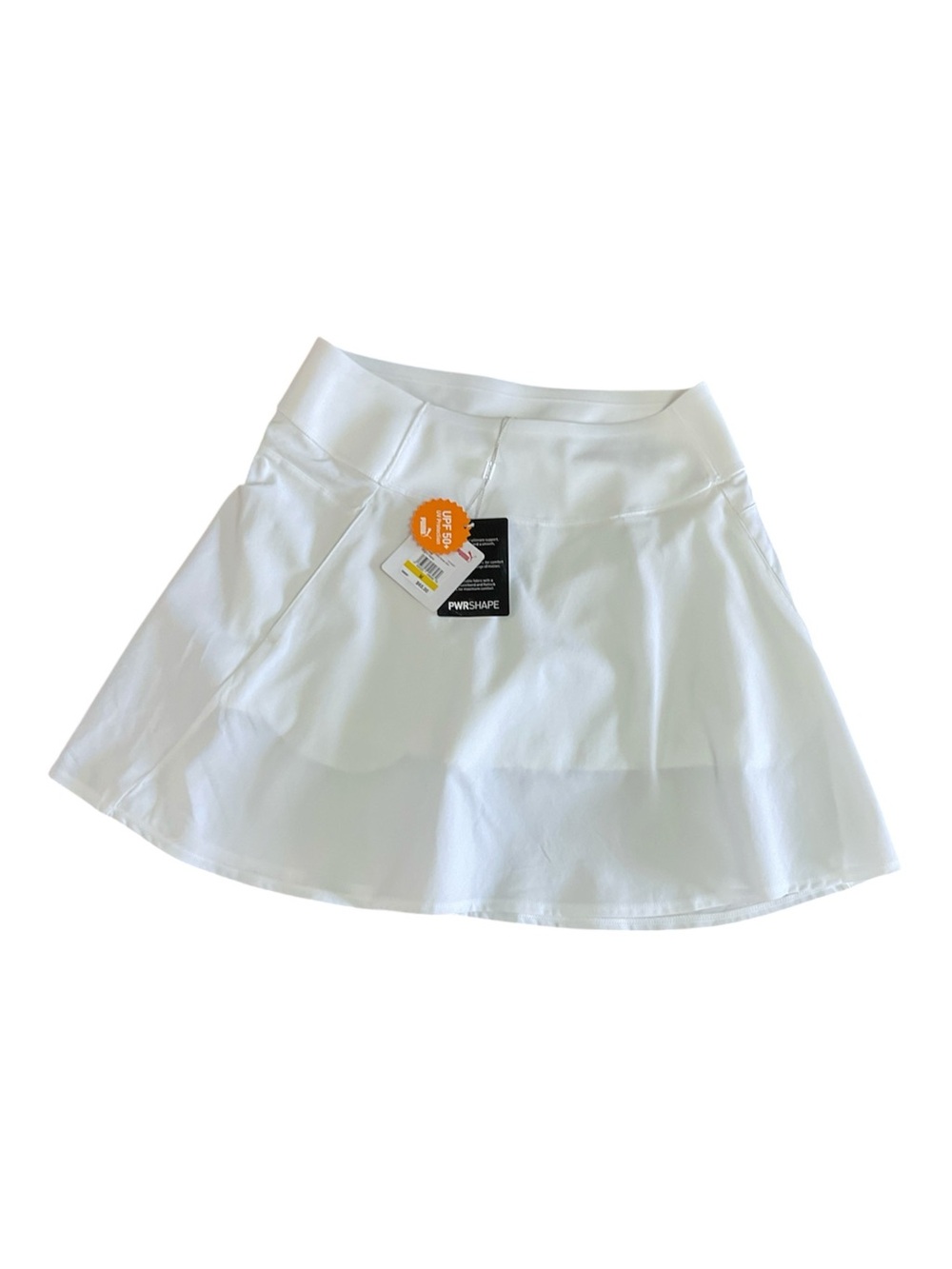 Puma White Shaping UV Protection Tennis Skirt Skort NWT Size M